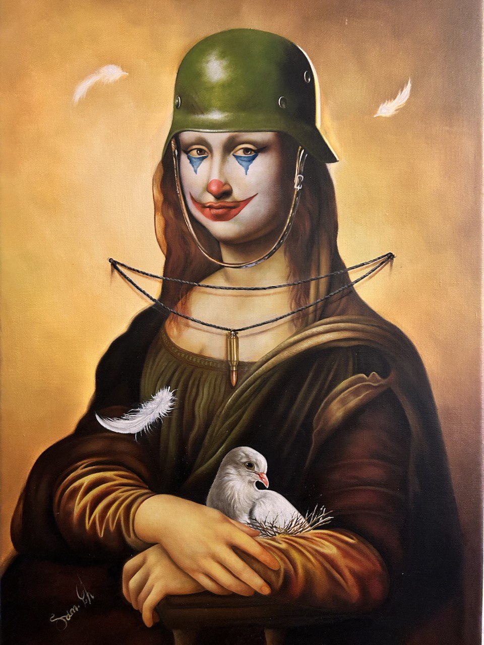 Painting by Sam Ghobadzadeh